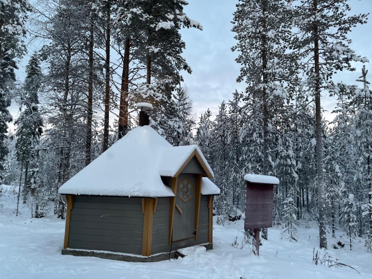 Aurora Igloo Fireplace-Heated Tents In A Secret Forest With Private Jacuzzi And Shared Sauna Bathroom And Dog Friendly Rovaniemi Exteriér fotografie